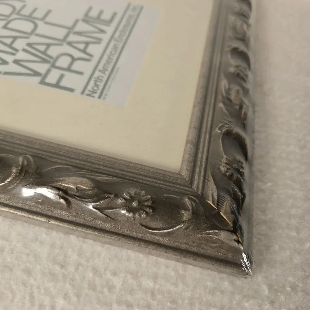 North American Enclosures Ornate Gray 8x10 Picture Frame BRAND NEW